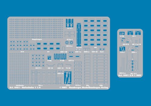 HMV 4461 Lasercut-Detailset for Dock Railway