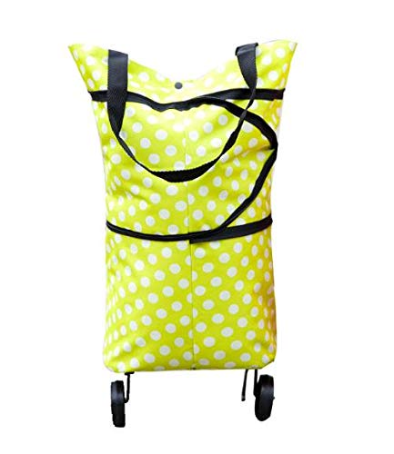 Bolsa de la compra plegable, bolsa de la compra plegable con ruedas, carrito de la compra, bolsa de la compra reutilizable reutilizable Cover
