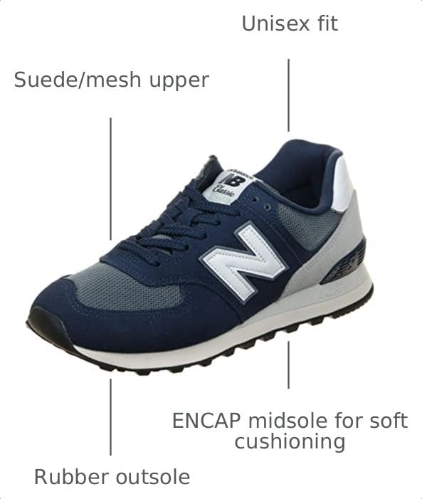 Image of New Balance Men's 574 V1 Core Sneakers