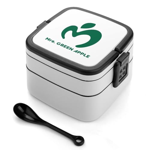 弁当箱 ミセスグリーンアップル ランチボックス 二段 お弁当箱 おべんとう箱 ランチケース 大人用 子供用 学生 仕事 通勤 1000ml