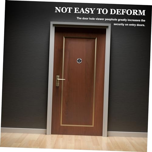 Kit de Mirilla de Seguridad LIFKOME con Cubierta para Puerta - Acero Inoxidable Resistente miniatura 6