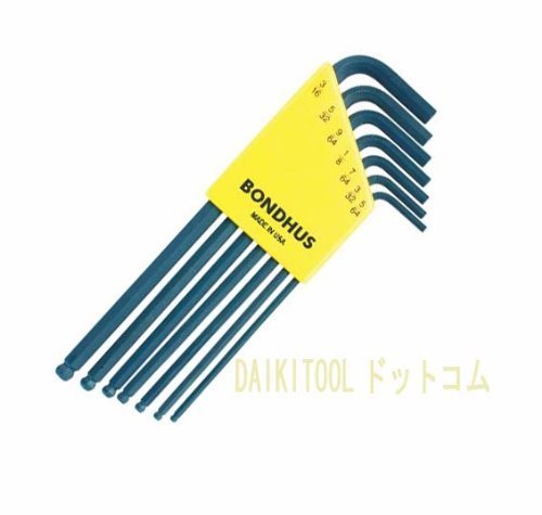 【特価商品】【国内正規品】BONDHUS(ボンダス)(Bondhus) レンチ Amazon | DAIKITOOL BONDHUS ボンダス ボールポイント付六角レンチ