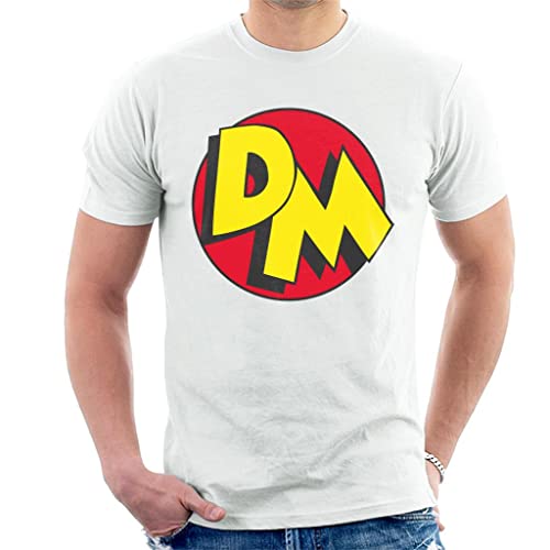 T-shirt Danger Mouse homme All+Every avec logo imprim&eacute; style r&eacute;tro