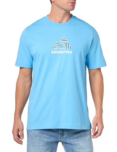 T-Shirt Argentine Fan adidas Homme Bleu XL Maillot Graphique Football