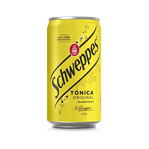 Schweppes Tónica Bebida Refrescante - 250 ml - [Pack de 24]