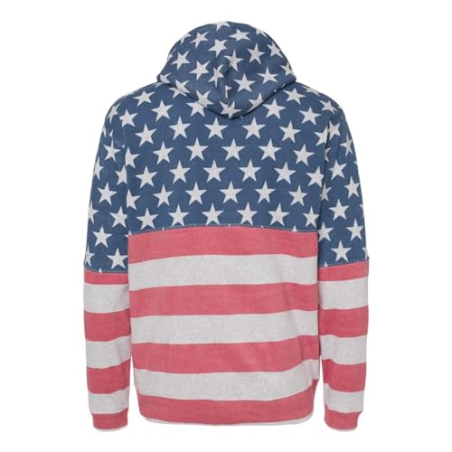 J. America mens Hooded2