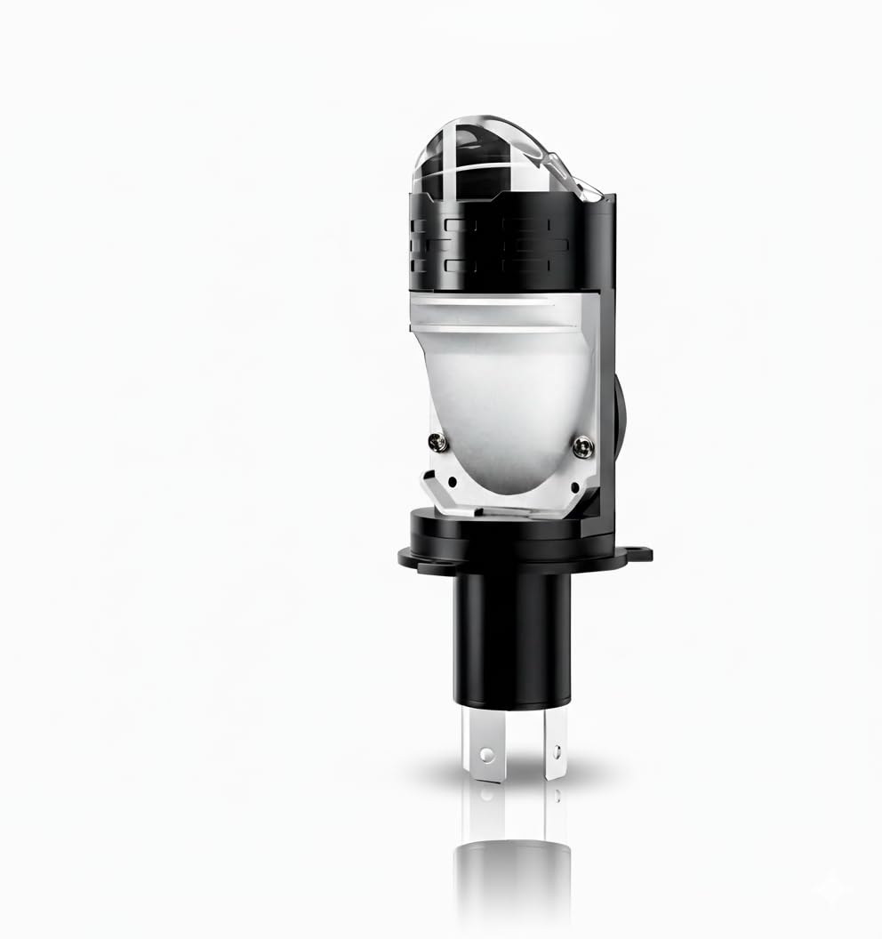 Night eye H4 LED Headlight 60W White for Car & Pulsar, Apache, Splendor, Scooty | Super Bright Universal Motorcycle LED Bulb | Plug & Play Waterproof (Pack of 1)-image-35