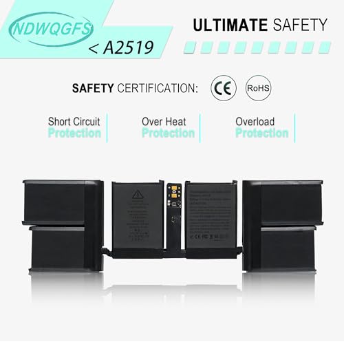 Image of A2519 Battery Replacement for A2442 MacBook Pro 14 Inch 2021 Compatible with EMC 3650, 8102, MKGP3, MKGQ3, MKGR3 Series