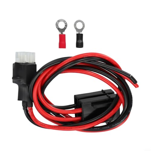 Compatibile con più modelli: questo cavo di alimentazione CC a 6 pin è progettato per funzionare perfettamente con una gamma di ricetrasmettitori tra cui modelli come TS-50s, TS-60s, TS-140 e modelli come IC-706, hai la connessione giusta per la tua configurazione radio.