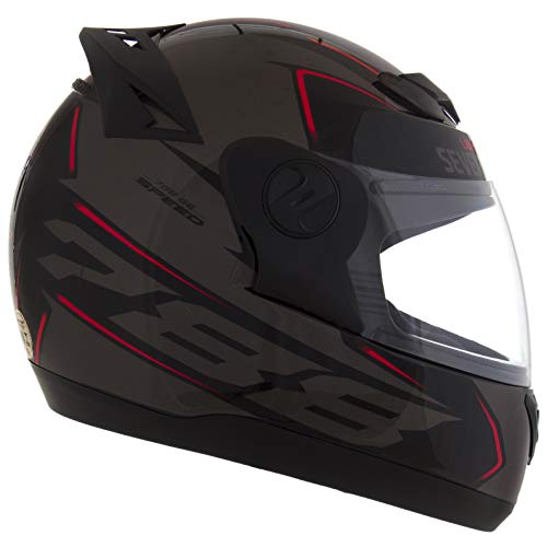 Pro Tork Capacete Evolution G6 Speed 56 Preto/Cinza