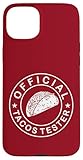 Photo Gallery custodia per iphone 15 plus tacos tester ufficiale - funny tacos christmas Photo Gallery custodia per iphone 15 plus tacos tester ufficiale - funny tacos christmas