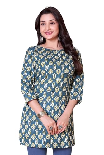 Image of Shiv Textiles Women's Cotton Printed Kurti