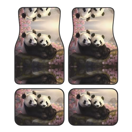 Alfombrillas para coche de pandas: la solución antideslizante para evitar manchas en el suelo