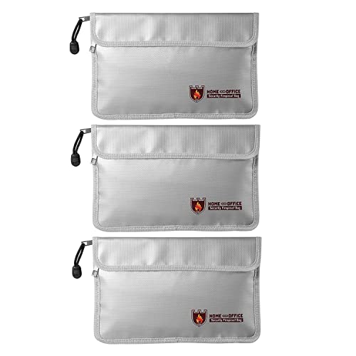 Bolsa ignífuga para evitar daños por agua y altas temperaturas
