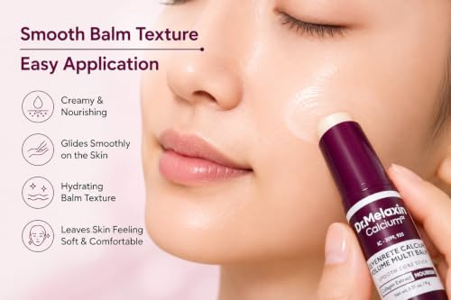 Image of Dr.Melaxin Calcium Volume Multi Balm Smooth Core Stick with Collagen Extract, Nourishing Face Balm for Daily Skincare, Portable Moisturizing Stick