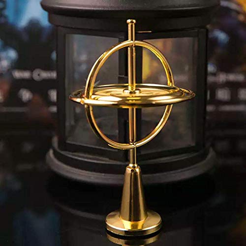 WHRMQ Gyroscope, Anti-Gravity Spinner Toys, Precision Metal Gyroscope Finger Spinner Educational Gift and Training for Kids.