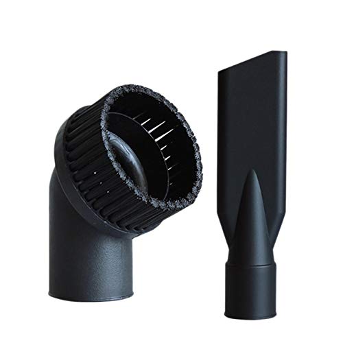 bobotron Aspiradoras Industriales Juegos de Cepillos Redondos y Boquillas Planas, Interior de 44Mm, Durable, Accesorios para Aspiradoras Industriales Cover