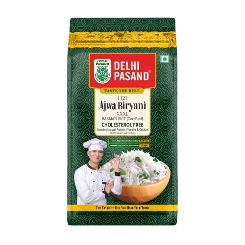 1121 Ajwa Biryani XXXL 5Kg | India’s First Cholesterol-Free Basmati Rice Brand | Redefining Healthy Eating