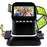 Nicvrea 4,3-Zoll-Fotofilmscanner, Diadigitalisierer, digitaler 35-mm-Bildkonverter mit TV-Ausgang...