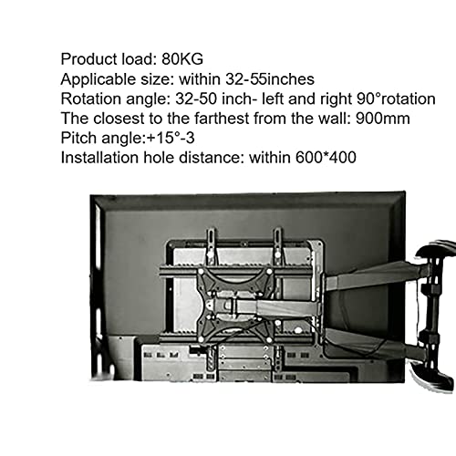 Support TV télescopique pour supprimer les reflets et optimiser les petits salons - 4