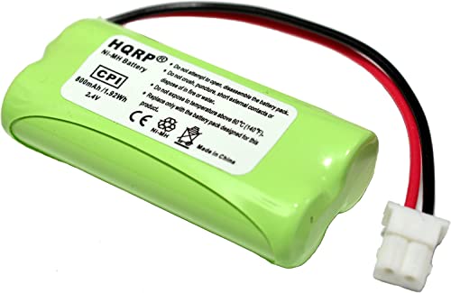 Vtech CS6129-31 Cordless Phone Battery NICD, 2.4 Volt, 600 mAh - Ultra Hi-Capacity - Replacement for Vtech BT275242 Rechargeable Battery