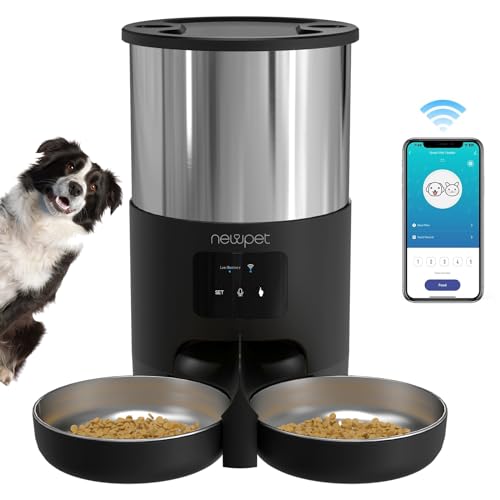 Sinergia Pet-Tech: Alimentadores Automáticos que Mimam Seu Animal 3 GMRGB Smart Alimentador Pet Wi-Fi Casa Inteligente, Agendamento d...