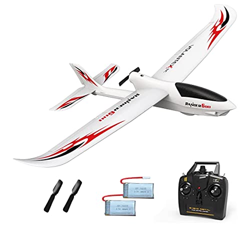 VOLANTEXRC Ranger RC Flugzeug, Rc Jet Spannweite Flugzeug 600mm 2,4 GHz RC Segelflugzeug Starrflügelflugzeug mit Xpilot Gyroskop-System für Anfänger RTF, JOYFLY Cover
