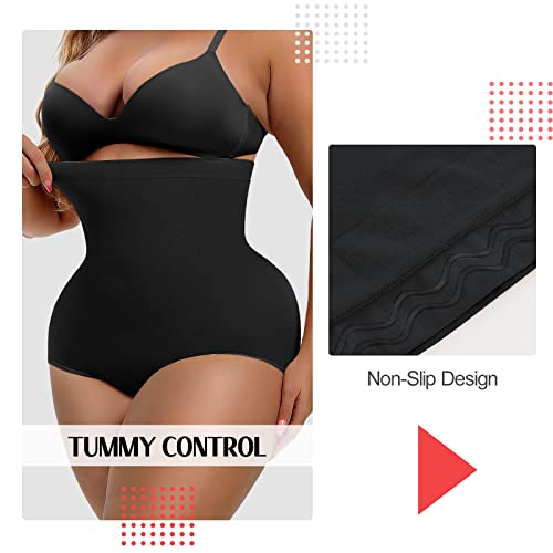 Riliam Shapewear For Women Tummy Control Body Shaper Panties Butt Lifer High Waisted Seamless Cincher Underwear Girdle Panty #TOP6