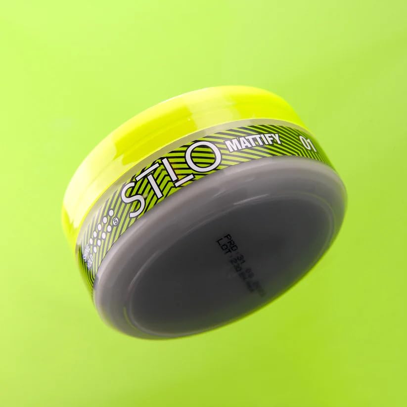 STLO Mattify Natural Finish Matte Paste - Medium to Strong Hold with No Shine - Styling Paste for Men