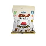 Mediterranean Natural Serrano | Snacks para Perro | Premio Adiestramiento | Semihúmedo | Varios Sabores | 25x85Gr | (25x85Gr, Ternera)