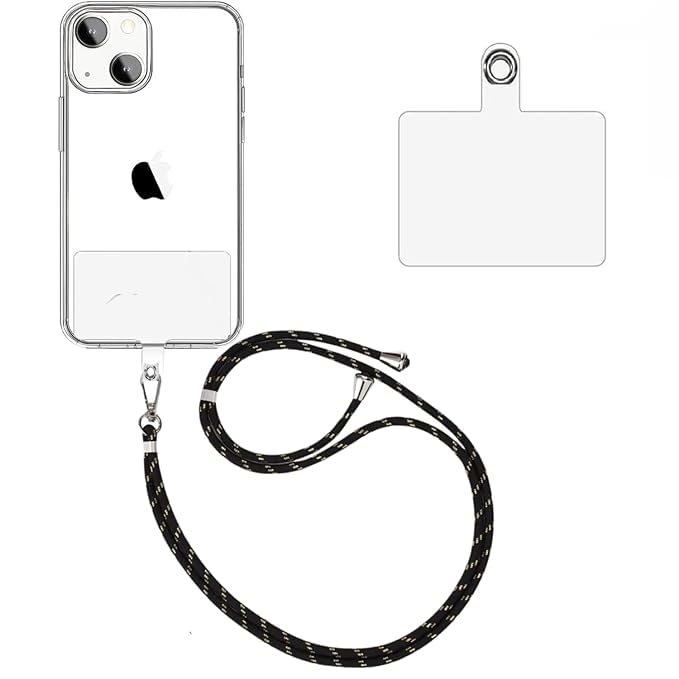 Krizkey-Universal Mobile Holder Lanyard, Adjustable Nylon Wrist/Neck Strap with Patch for Crossbody Or Hanging Around The Neck, Phone Chain/Leash Safety Strap Compatible for Smartphones (B0DBHJ6ZQH) Amazon Price History, Amazon Price Tracker