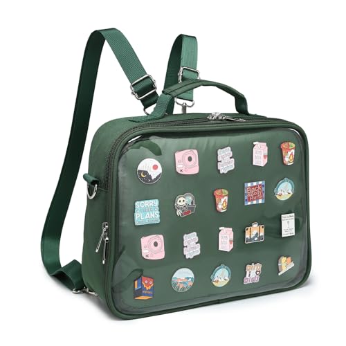 Image of CHERRY SAUCE Dopamine Color Ita Bag Backpack Satchel Oxford Crossbody Messenger Shoulder Bag