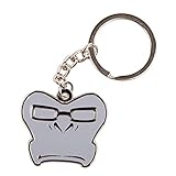 SCS Direct Overwatch Game Character Enamel Metal Keychain - Collectible Key Chain Gamer Merch Accessory - Gift for Kids & Teens - Winston