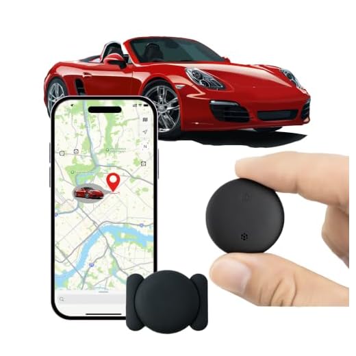 Super Magnetic! 360 Days of Battery Life! Apple Find My Subscription-Free GPS Car Locator - Waterproof and Drop-Proof, Stealth Tracking, 1 Year Only Replacement Not Repair