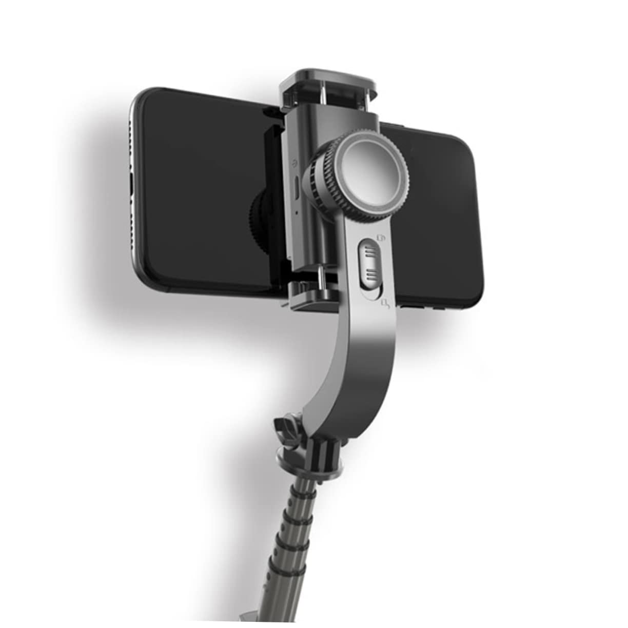 Homoyoyo Trípode para Teléfono Móvil Gimble de Abs Negro, Estabilizador para Live Streaming, 450mah, Adecuado para Web Celebridades