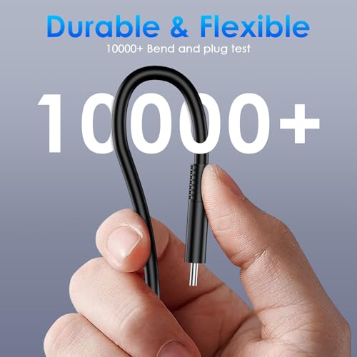 Image of 60W Charger for Nintendo Switch 2, Fast Charging USB C Cable for Switch 2 Accessories, AC Adapter with 5FT Cable Compatible with Nintendo 2,Lite,OLED,Steam Deck - Support TV Mode