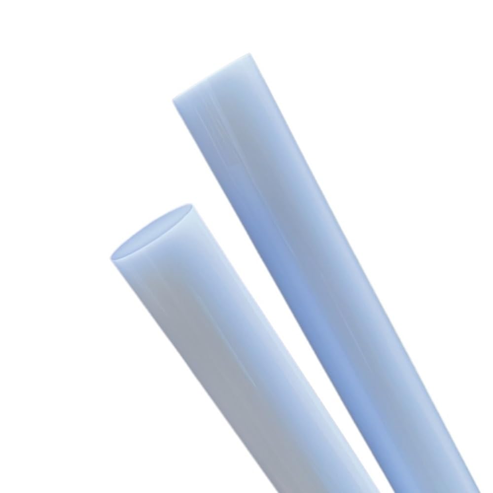 Okrągła plastikowa tuba akrylowa. Rura, 10 sztuk białych prętów akrylowych, długi pręt Lucite o długości 4/6/8 cala do materiału modelu architektonicznego, porcelanowy biały akrylowy okrągły
