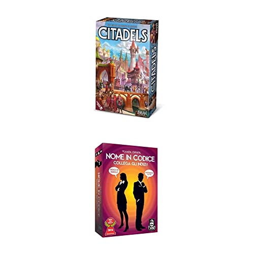 Prodotto 1: Citadels è un gioco di carte di bluff, astuzia, strategia in cui i giocatori competono per diventare il migliore Mastro Costruttore del Regno