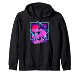 Photo Gallery vaporwave aesthetic cranio corvo goth onda retro synthwave felpa con cappuccio Photo Gallery vaporwave aesthetic cranio corvo goth onda retro synthwave felpa con cappuccio