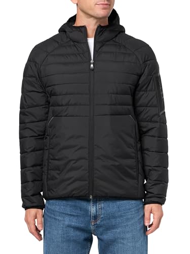 BOSS Men's Lightweight Hooded Puffer Jacket