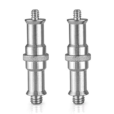 Neewer 2 Piezas Convertidor Macho de Metal Estándar de 1/4 a 3/8 Pulgadas Adaptador de Tornillo Roscado para Soporte de Luz Estudio, Adaptador Zapata Caliente/Fría, Receptor Flash, Disparador - ST24 | Ya disponible en tu tienda friki favorita! En mundofriki.es! Neewer 2 Piezas Convertidor Macho de Metal Estándar de 1/4 a 3/8 Pulgadas Adaptador de Tornillo Roscado para Soporte de Luz Estudio, Adaptador Zapata Caliente/Fría, Receptor Flash, Disparador - ST24 | Ya disponible en tu tienda friki favorita! En mundofriki.es!