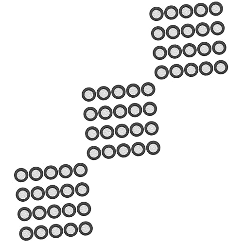 Uonlytech 60pcs Faucet Seal Replacement Part Rubber Gasket Shower Head Filter Plumbing Hose Strainer Fine Mesh Sink Strainer Tool Point Fit