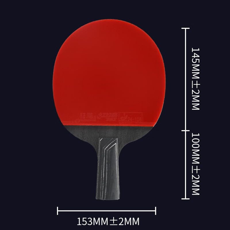 Mazza da ping pong professionale competizione, mazza con supporto for penna, racchetta cinese ad alte prestazioni
