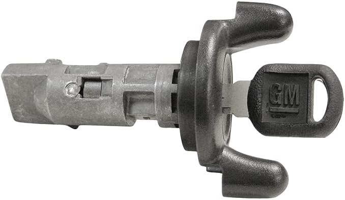 Cilindro de bloqueo de interruptor de encendido BST con 2 cerraduras de puerta para modelos Chevy con 2 llaves de logotipo