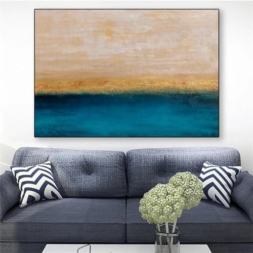 Art contemporain coloré abstrait dsdsgog peinture sur toile 60x90 cm