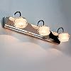 ZYQHJKLHK Home Exquisite Lampen Moderne LED-Badezimmerbeleuchtung wasserdichte Spiegel Frontleuchten Edelstahl-Kristallspiegelleuchten Badezimmerspiegelschrankleuchten