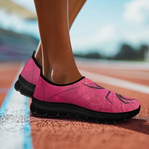 Image of Women's Loafers Slip On Slip Shoe Casual Walking Shoes Non Slip Work Shoes Mesh Athletic Sneakers