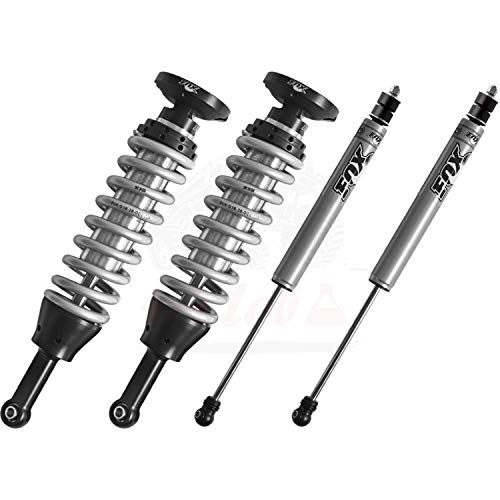 Kit of 4 Fox 2.5 Factory Series Coil-Over IFP / 2.0 Performance Series IFP Shocks Front 0-3' & Rear 0-1.5 inch Lift for Toyota 4Runner 2010-2019
