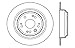 StopTech 127.40077R Sport Drilled/Slotted Brake Rotor (Rear Right), 1 Pack