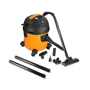 Impex Multi Purpose Wet & Dry Vacuum Cleaner | 15 Litre Capacity | Efficient Cleaning Wet and Dry Vacuum Cleaner with Powerful Suction (1000 Watts,Yellow & Black)